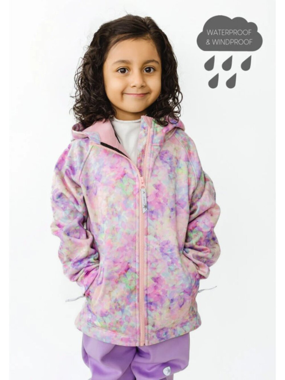 NWOT Kids" All-Weather Rain-Proof Thermal Hoodie